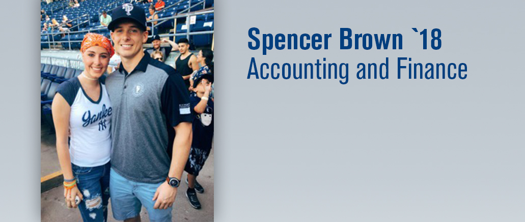Spencer Brown '18 - Accounting and Finance